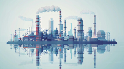 Obraz premium Visual comparison chart showcasing hydrogen production methods, including Gray, Blue, and Green Hydrogen, with a focus on emissions and sustainability.
