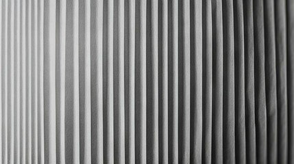 Textured horizontal ribbed grey paper for creative design and backgrounds