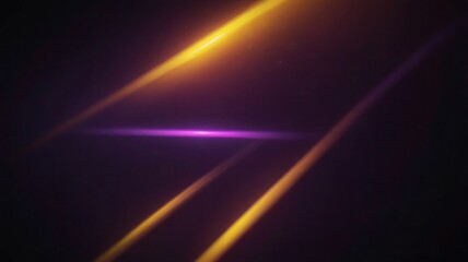 pink and yellow light effect