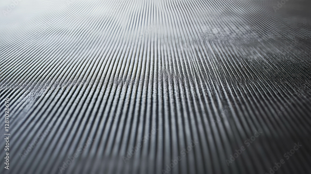 Aufkleber abstract background with intersecting ribbed grey paper texture for modern design