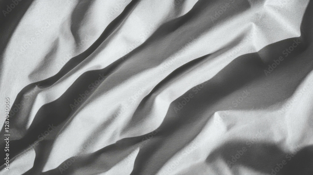 Poster abstract texture of irregular ribbed grey paper for design and background use
