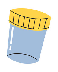 Analysis container medical laboratory equipment