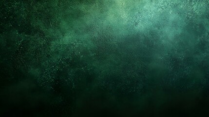 Obraz premium Dark green textured background with a blend of soft colors creating a mystical atmosphere for creative projects