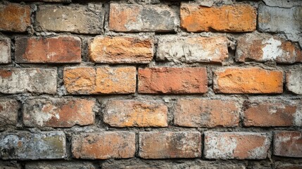 Fototapeta premium Textured brick wall