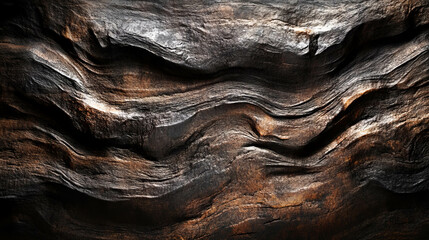 Rich mahogany wood texture with deep dark tones for interior design and decoration