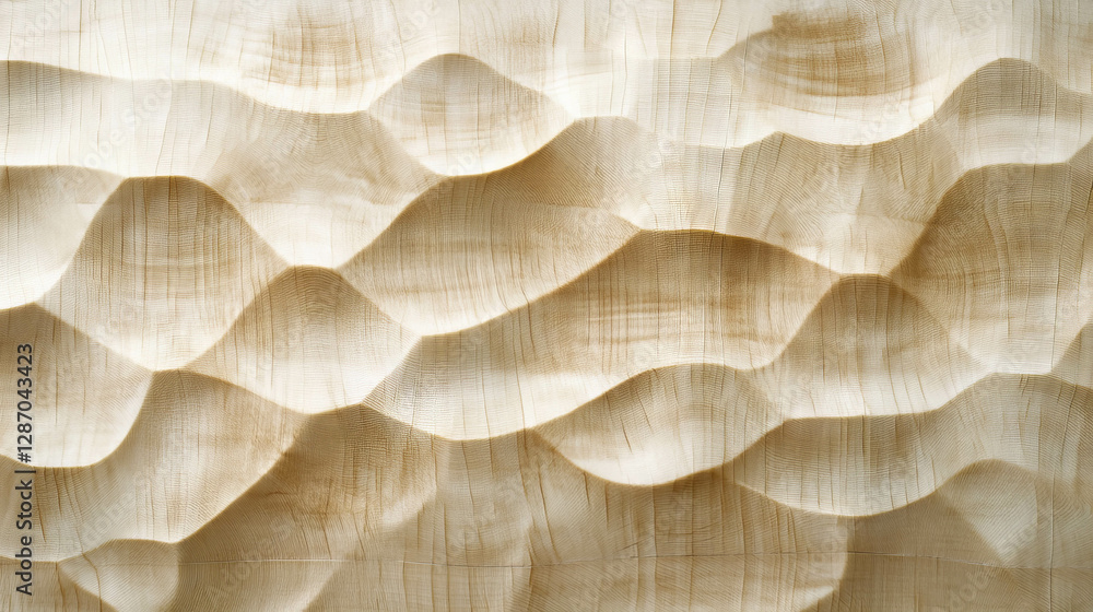 Aufkleber intricate maple wood texture with end grain pattern for design and craft