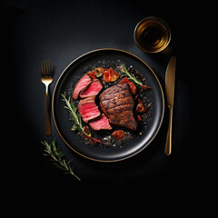 Little planet visual concept for tropical destinations