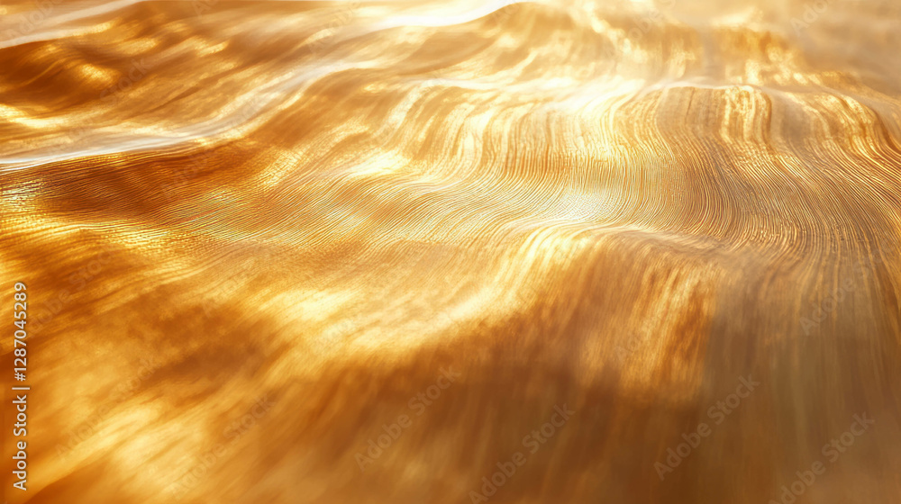 Aufkleber elegant maple wood texture with smooth varnish and shimmering surface