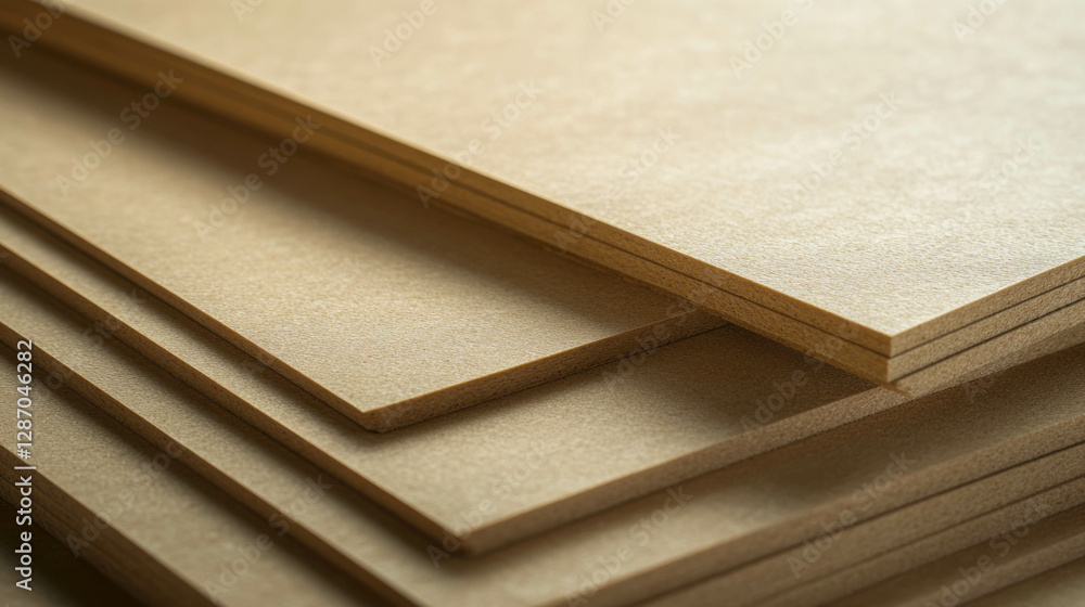 Poster smooth matte mdf surface texture for interior design and craft projects