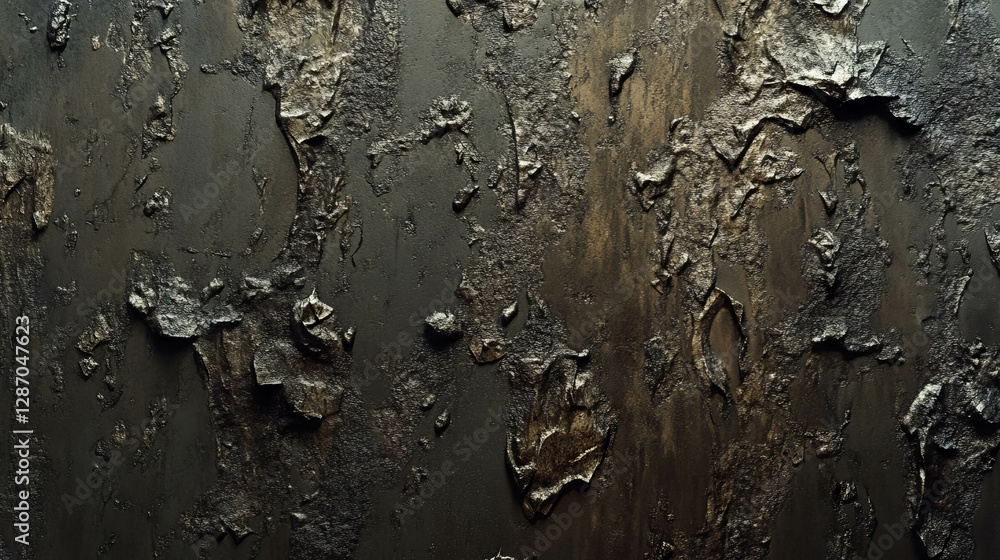 Poster abstract mdf texture with deep gouges and dark shadows for creative design