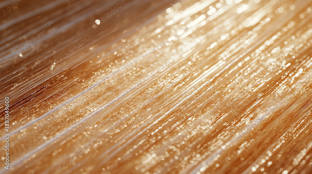 Poster close-up of smooth mdf texture with thin layers and shimmering surface