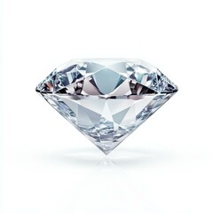 This stunning diamond sparkles with unrivaled brilliance, showcasing its flawless cut and mesmerizing light reflection.
