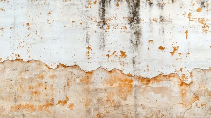 Fototapeta premium Grimy concrete wall texture showcases a weathered look that adds character and depth to any creative project.