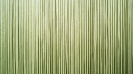 Obraz premium Narrow ribbed green paper texture with light gradient pattern