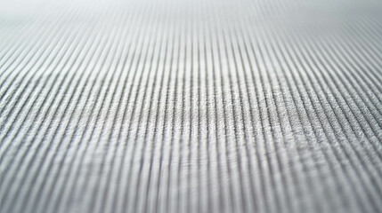 Abstract texture of narrow ribbed grey paper for design and decoration
