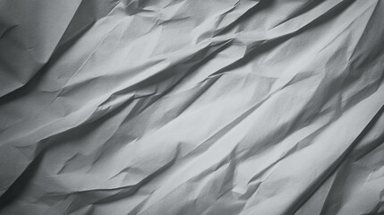 Obraz premium Textured narrow ribbed grey paper with light creases for artistic background design