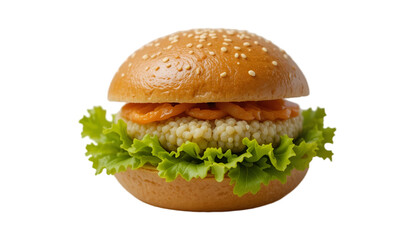 hamburger isolated on white background when 