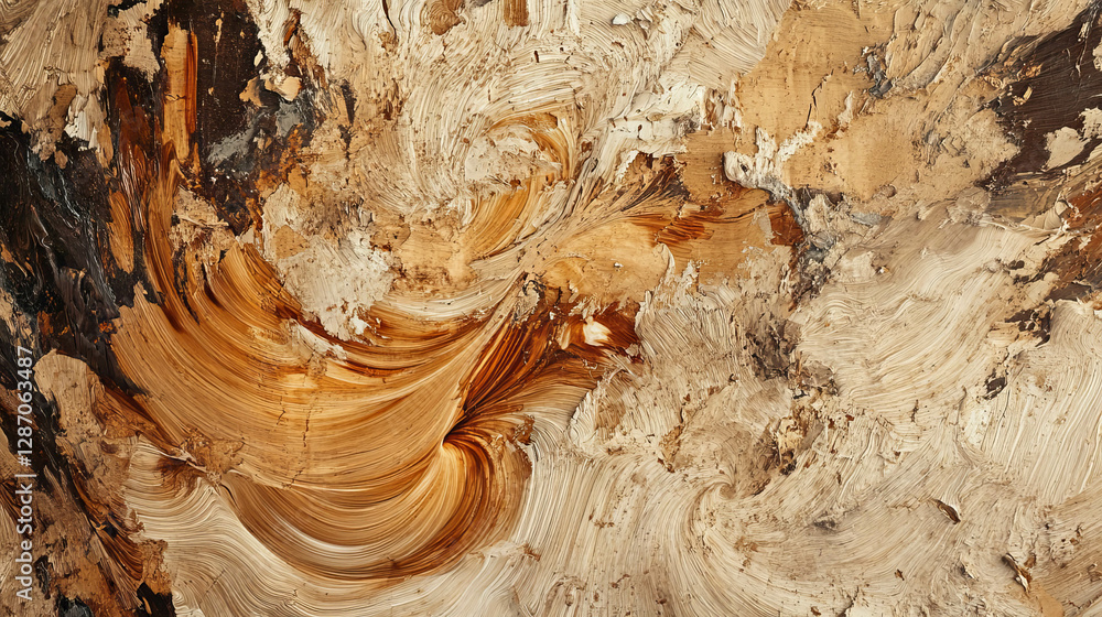 Aufkleber abstract osb texture with swirling strands and rough surface for artistic backgrounds