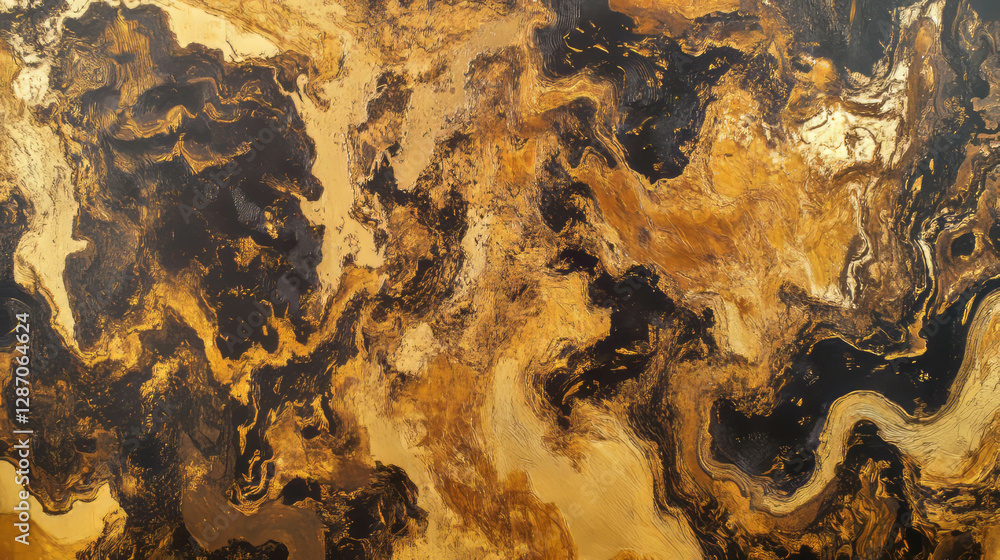 Poster Abstract textured osb surface with resin coating design for artistic backgrounds