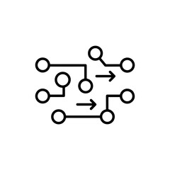 Database Indexing Icon &acirc;&euro;&ldquo; Search Optimization, Query Performance, and Structured Data