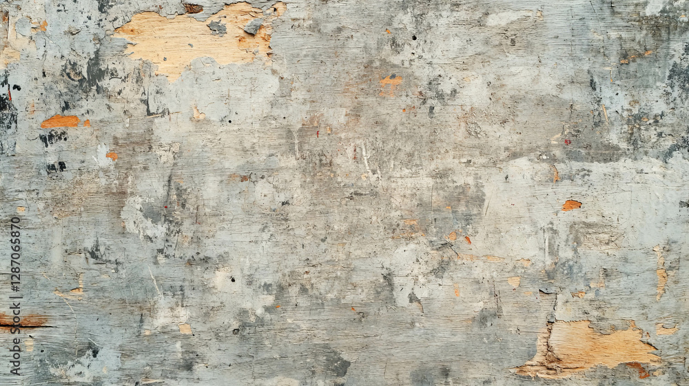 Poster weathered osb texture with faded colors for background design