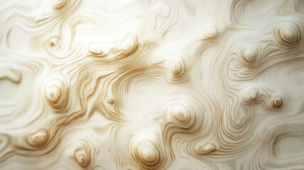 Abstract plywood texture with filled knots and light tones for design background