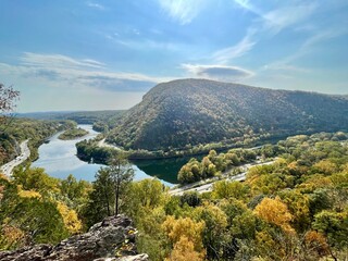 Delaware Water Gap Overlook from Mount Tammany