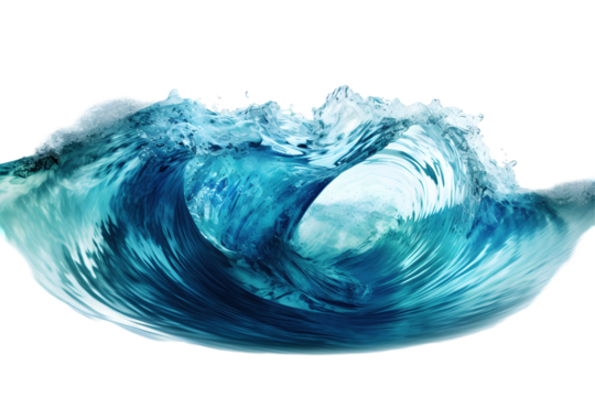 Isolated Dynamic Water Wave