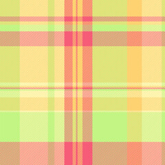 Fire background fabric vector, inspiration texture plaid pattern. Hat seamless tartan check textile in amber and green colors.