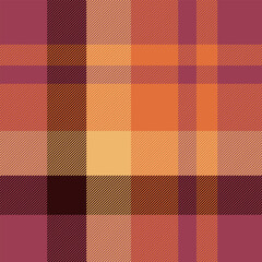 Warm autumnal plaid pattern in rich earthy tones.  Perfect for fallthemed designs, textiles, and seasonal branding.  This vibrant, textured image evokes feelings of comfort and warmth.