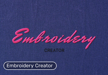 Embroidery Creator