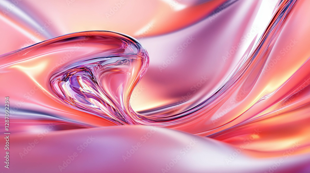 Poster abstract texture of ribbed plastic with smooth polished surface design