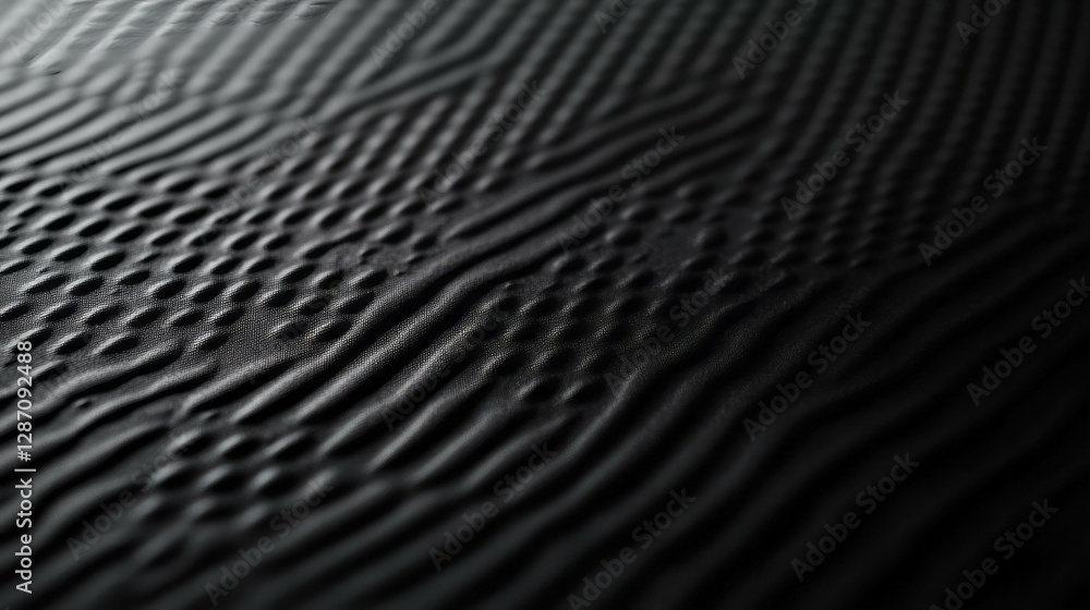 Aufkleber abstract ribbed plastic texture with intricate bumpy details for creative design projects