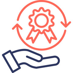 Rebranding Tips line color icon