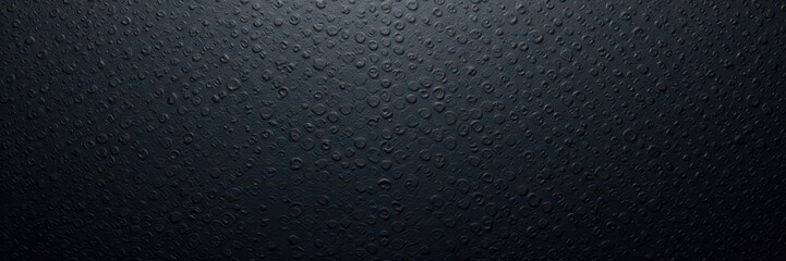 Black metal plate with small round holes Textured surface ideal for overlay , pattern, mesh, metal