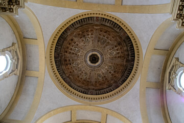 interior of a church in verona