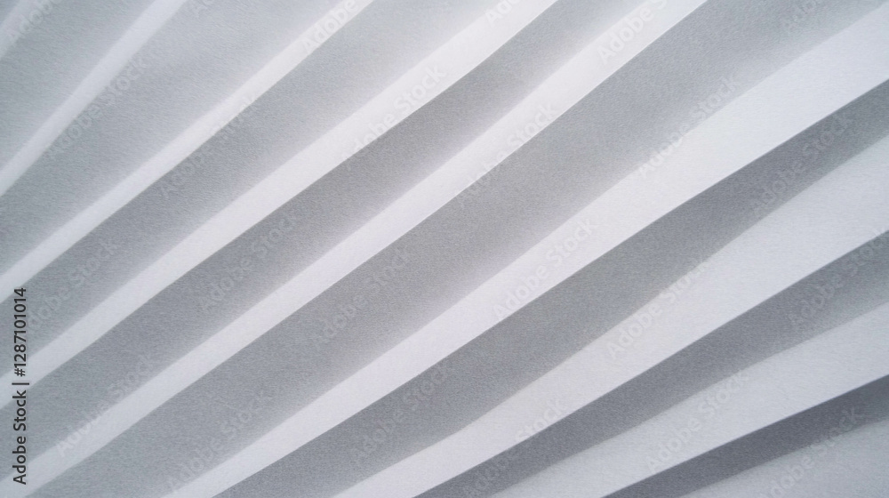 Aufkleber abstract intersecting ribbed grey paper texture for artistic design