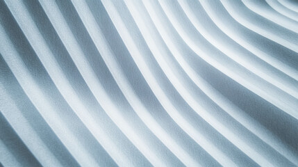 Obraz premium Elegant texture of rounded ribbed grey paper for creative design projects