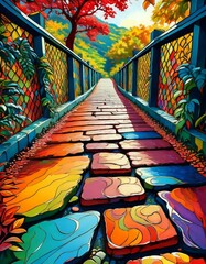 pont en pierre vers de nouvelles aventures en ia fa&ccedil;on BD