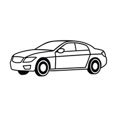 Obraz premium car vector illustration