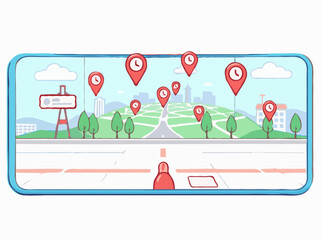 AR Navigation System Visualization