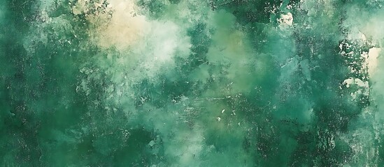Obraz premium Abstract Green Watercolor Texture