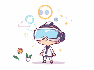 AR and VR Integration Concept Visualization