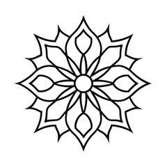 Obraz premium abstract flower vector