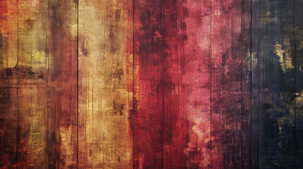 Obraz premium Vibrant stained plywood texture for rustic interior design