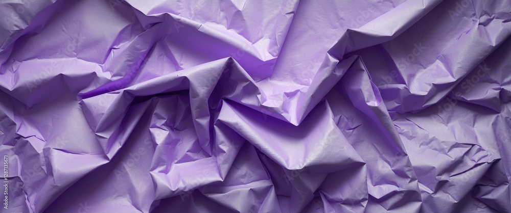 Poster crumpled lilac paper texture for creative projects artistic backgrounds and designs in elegant paste