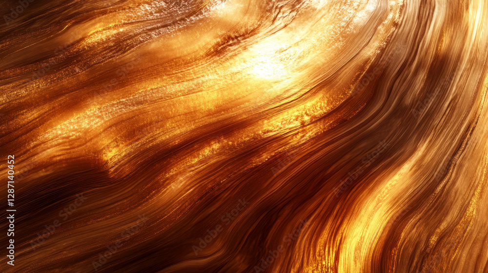 Poster elegant teak texture with smooth varnish and bright gloss for creative design