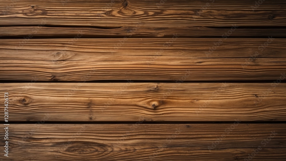 Poster natural rustic wooden texture background for design and creative projects with warm tones and rich g