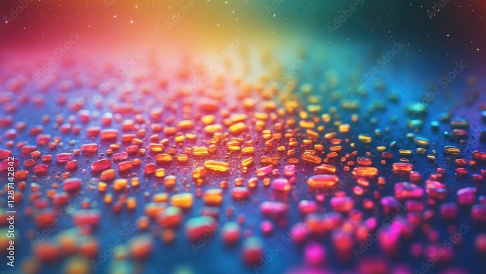 Poster colorful abstract grain texture with blurred background and modern noise effect perfect for template