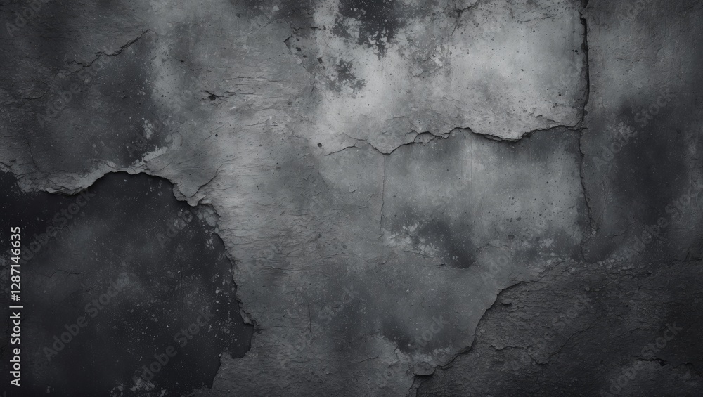 Poster dark grunge abstract background texture featuring distressed concrete and weathered wall surfaces fo